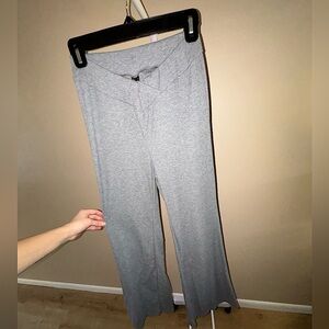 Highwasted crossover grey leggings